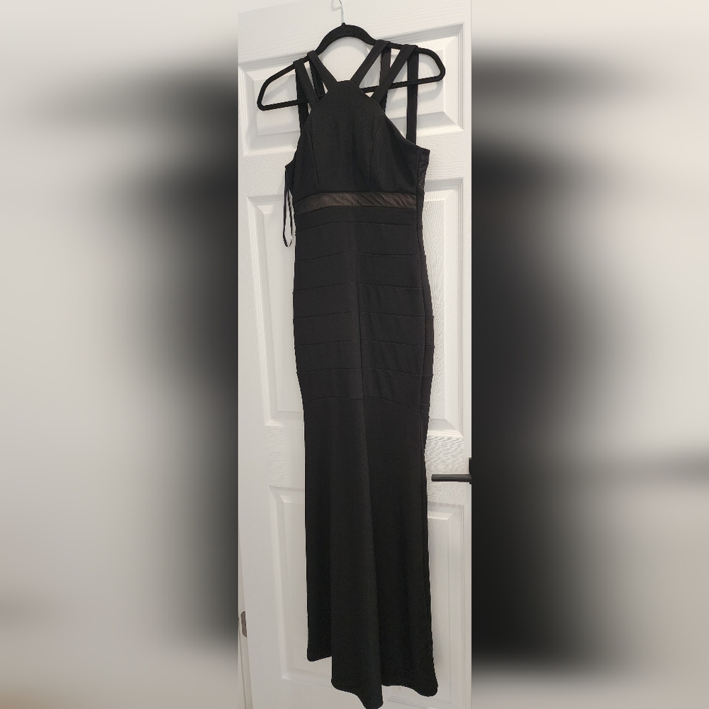 Le Chateau Black Maxi Skirt